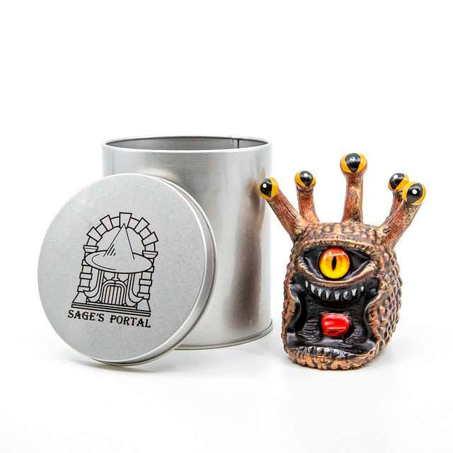 Yellow Eye Tyrant Desk Companion Phone Stand & Pencil Holder image 6