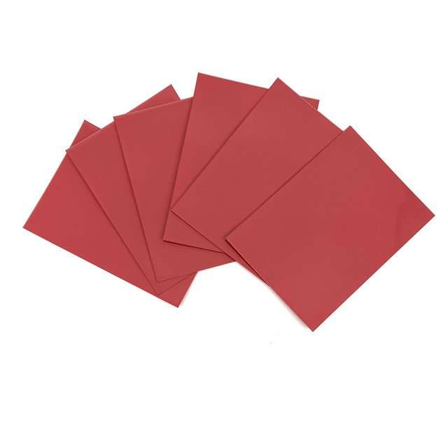 Sage's Arcane Armor Card Sleeves Matte Red Exceptional Durability 66mmx91mm image 1