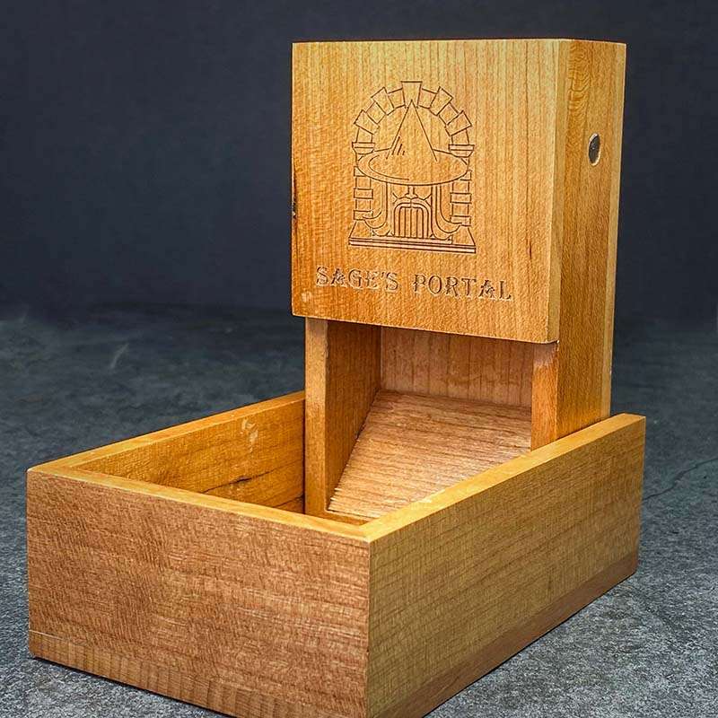 Sage's Contraptions - Cherry Wood Dice Tower image 0