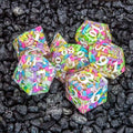Sage's Exaltations - Naming Day Sharp Edge Resin Dice Set image 0