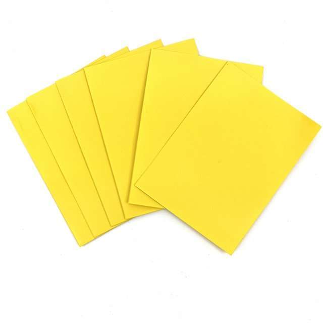 Sage's Arcane Armor Card Sleeves Matte Yellow Exceptional Durability 66mmx91mm image 1