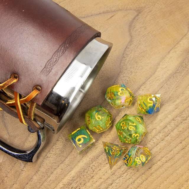 Sage's Essence of Nature Sharp Edge Resin Polyhedral Dice Set image 12