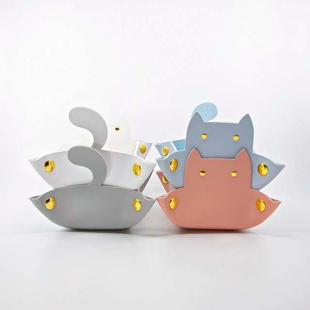 Sage's Light Multicolor 4 Pack Enchanted Cat Dice Tray Set image 7