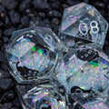Sage's Companion Spirits Opal Void Cat Liquid Core Dice Set image 0
