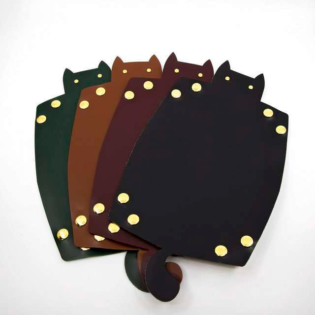 Sage's Dark Multicolor 4 Pack Enchanted Cat Dice Tray Set image 5