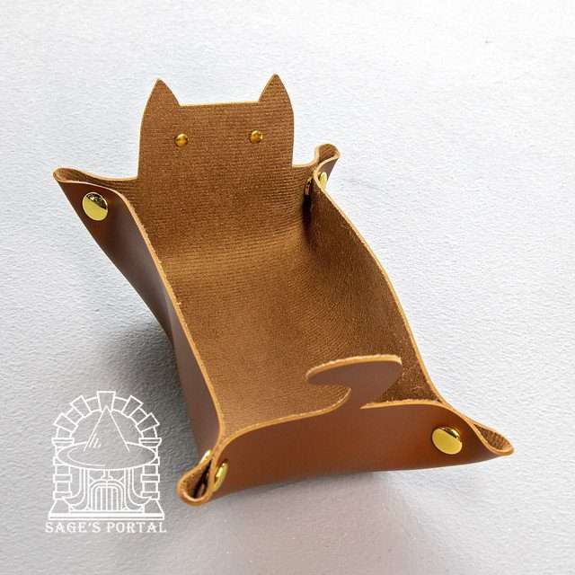 Sage's Brown Enchanted Cat Dice Tray image 11