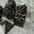 Sage's Warp Stones Red Dwarf Star Metal Polyhedral Dice Set image 0