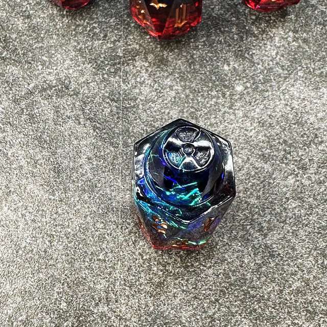 Sage's Spectral Revolver Thermal Bullets Resin Dice Set image 6