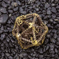 Sage’s 42mm Draconic Prison Bronze Cage Hollow Metal D20 image 0