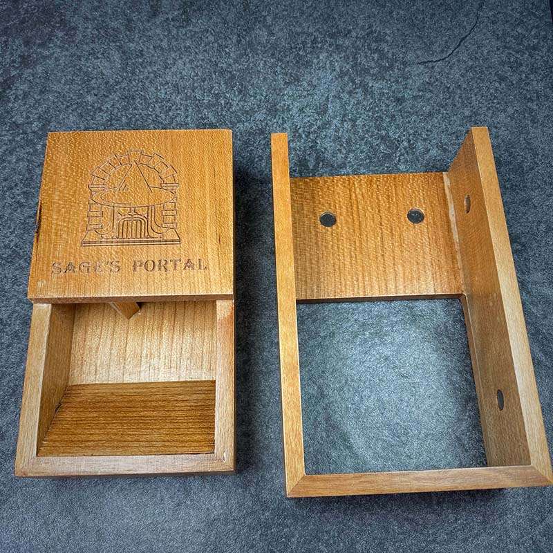 Sage's Contraptions - Cherry Wood Dice Tower image 2