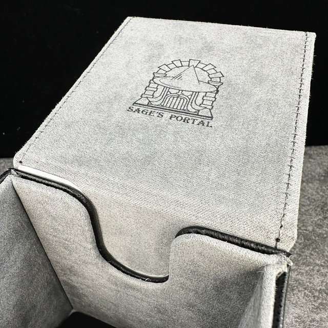 Sage's Premium Deck Storage Box for TCG, Dice, 105mm x 95mm x 82mm image 4