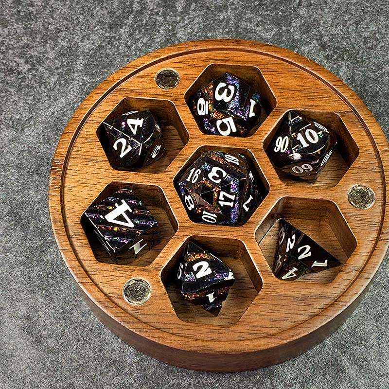 Sage's Container - Walnut Wood Dice Case image 5