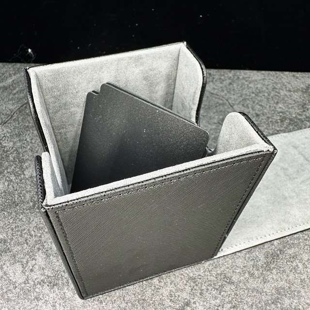 Sage's Premium Deck Storage Box for TCG, Dice, 105mm x 95mm x 82mm image 3