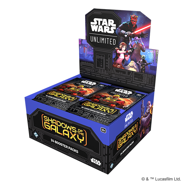 Star Wars Unlimited Shadows of the Galaxy Booster Box image 0