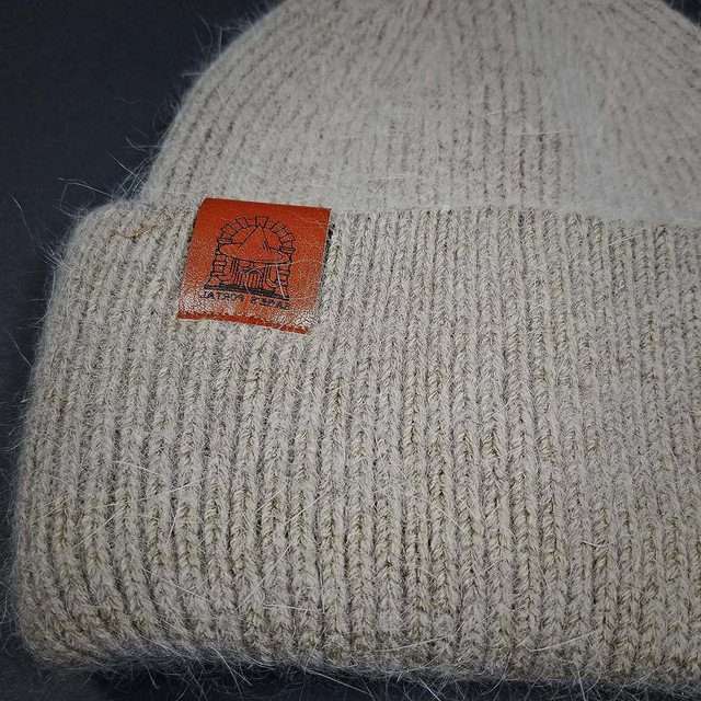 Sage’s Cap – Mocha Angora Rabbit Fur Viscose Beanie image 1
