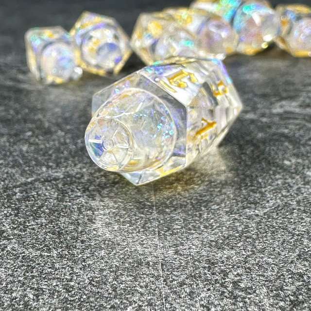 Sage's Spectral Revolver Holy Bullets Resin Dice Set image 6