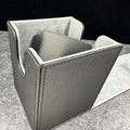 Sage's Premium Deck Storage Box for TCG, Dice, 105mm x 95mm x 82mm - Black/Gray image