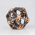 Sage’s 42mm Draconic Prison Copper Cage Hollow Metal D20 image 0