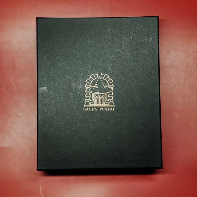 Eye of the Red Dragon Notebook | Handmade Notebook for TTRPG, Sketchbook, Diary image 9