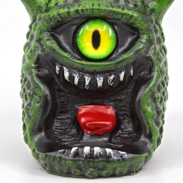 Green Eye Tyrant Desk Companion Phone Stand & Pencil Holder image 8