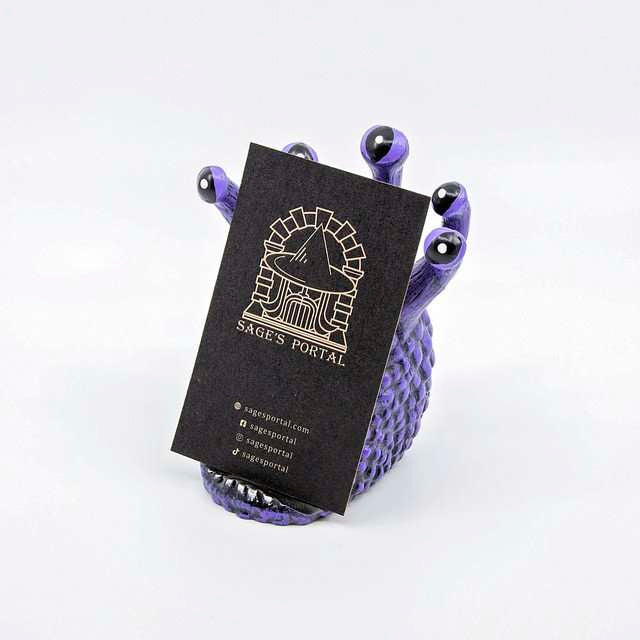 Purple Eye Tyrant Desk Companion Phone Stand & Pencil Holder image 17