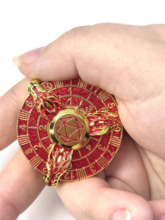 Sage's Draconic Conjuration Fire Wyrm Dice Wheel image 6