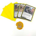 Sage's Arcane Armor Card Sleeves Matte Yellow Exceptional Durability 66mmx91mm image 0