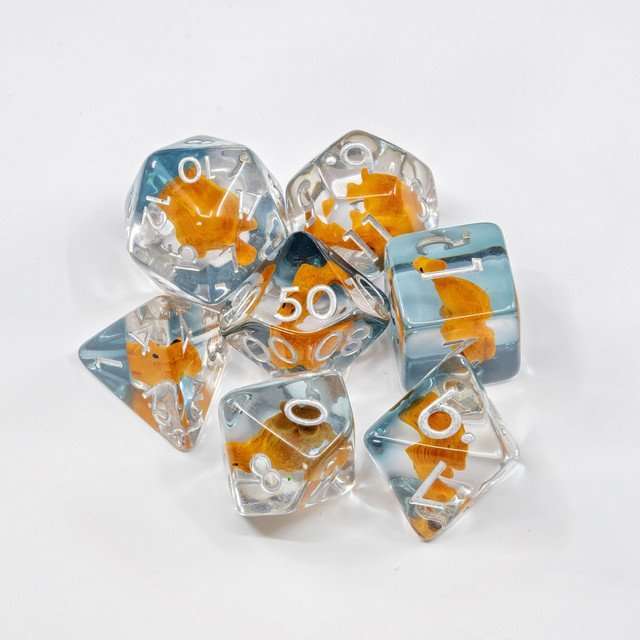 Sage's Camel Familiar Resin Polyhedral Dice Set image 4