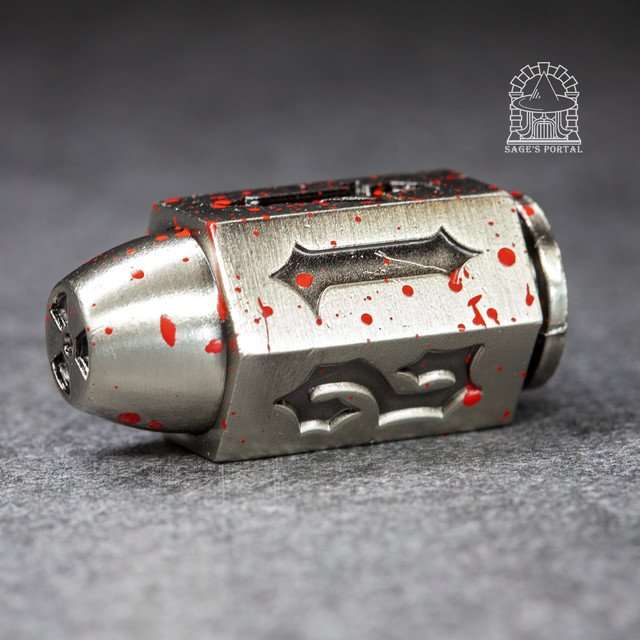 Sage's Holy Bullet Silver/Blood Metal D6 image 2