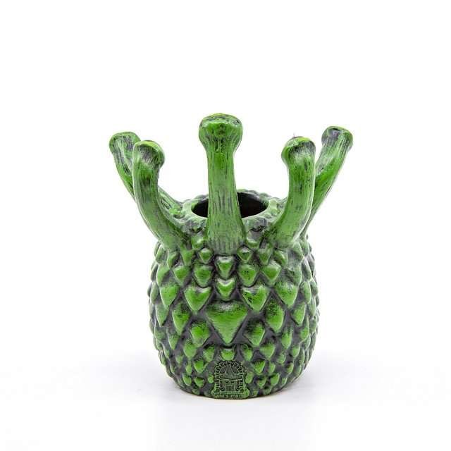 Green Eye Tyrant Desk Companion Phone Stand & Pencil Holder - Sage's PortalDesk Accessory