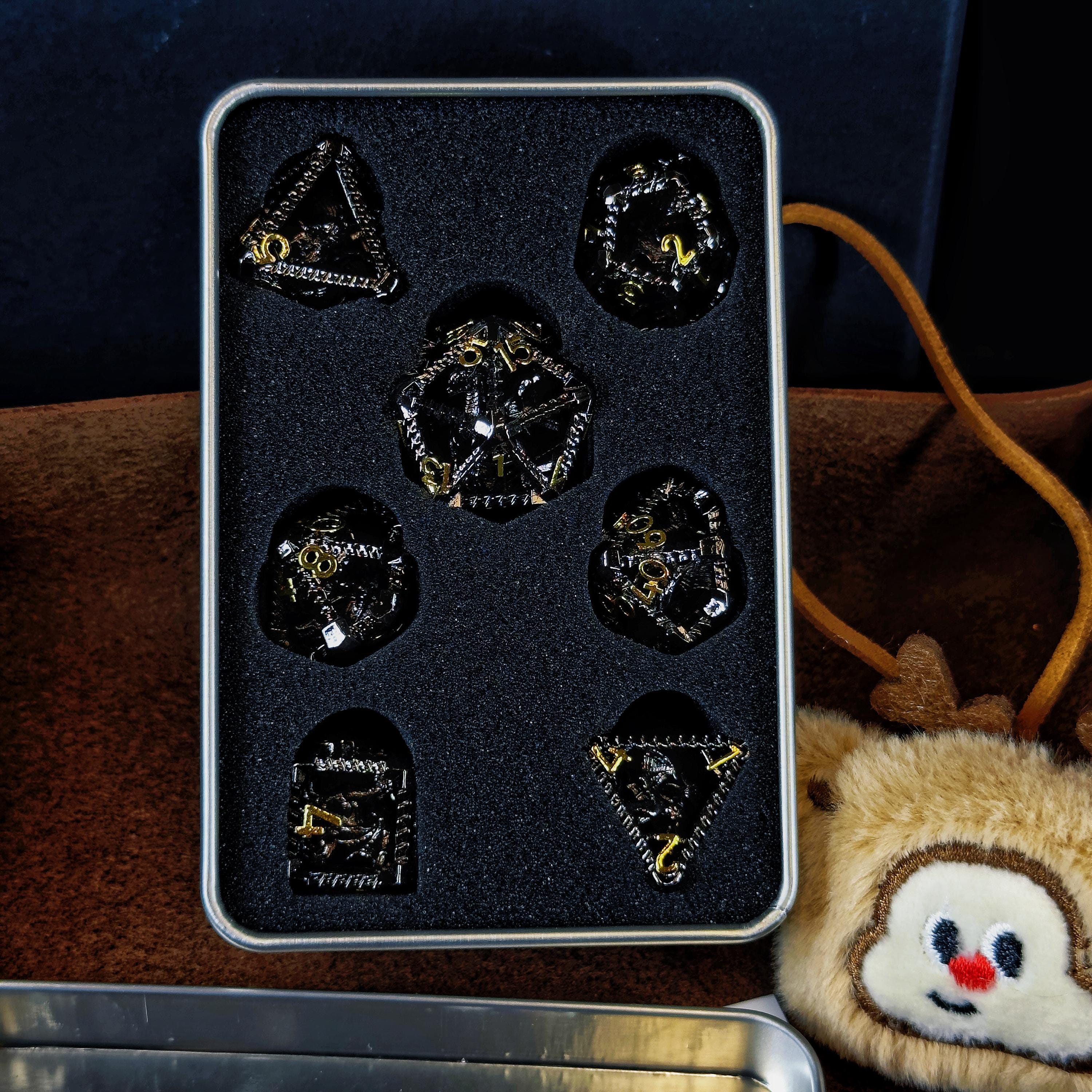 Sage's Christmas Notebook & Dice Gift Bundle | Dragon Journal, Dice Set, Leather Tray and Toy