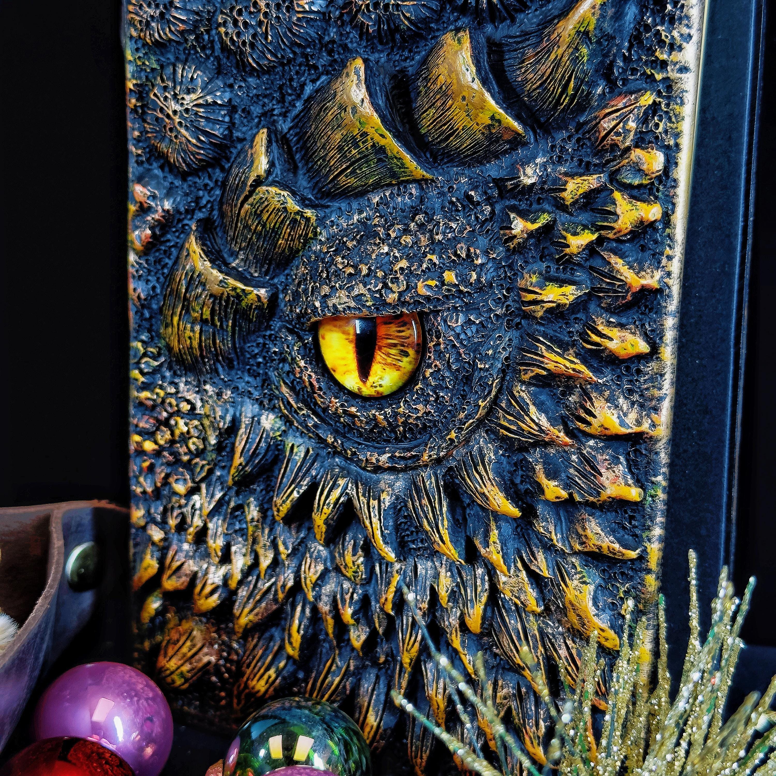 Sage's Christmas Notebook & Dice Gift Bundle | Dragon Journal, Dice Set, Leather Tray and Toy