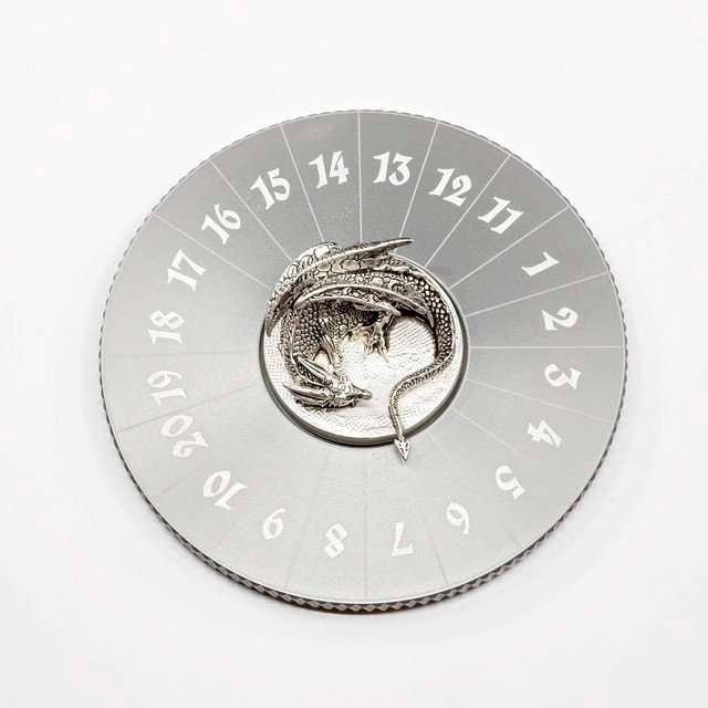 Sage's Black Dragon Dice Wheel - Sage's PortalDice Wheel