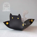 Sage's Black Enchanted Cat Dice Tray - Sage's PortalDice Tray