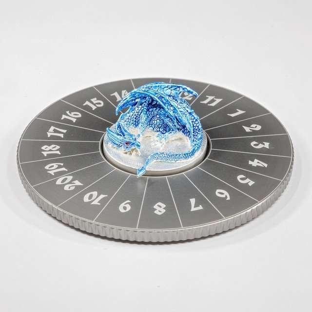 Sage's Blue Dragon Dice Wheel - Sage's PortalDice Wheel