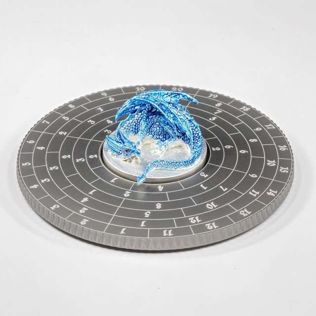 Sage's Blue Dragon Dice Wheel - Sage's PortalDice Wheel