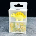 Sage's Blue T-Rex Familiar Resin Polyhedral Dice Set + Toy - Sage's PortalResin Dice Set