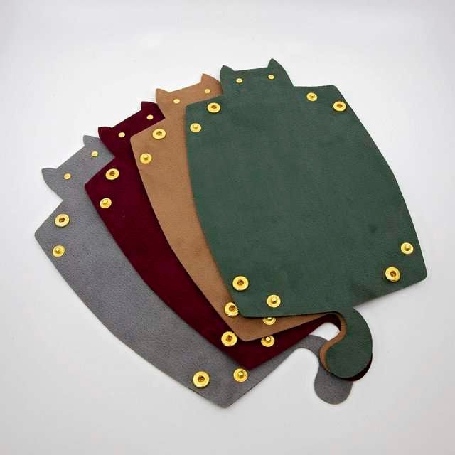 Sage's Dark Multicolor 4 Pack Enchanted Cat Dice Tray Set - Sage's PortalDice Tray