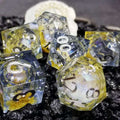Sage's Divine Souls Liquid Core Sharp Edge Resin Dice Set - Sage's PortalLiquid Core Dice Set
