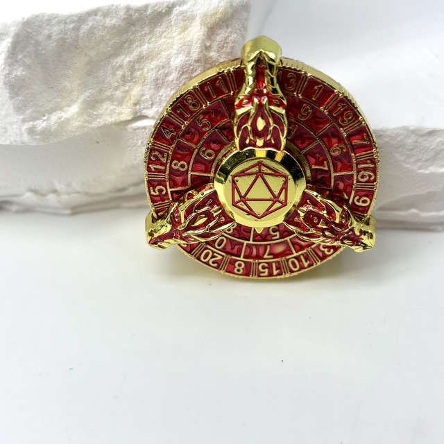 Sage's Draconic Conjuration Fire Wyrm Dice Wheel - Sage's PortalDice Wheel