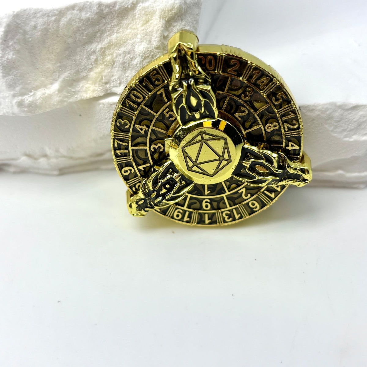 Sage's Draconic Conjuration Gilded Wyrm Dice Wheel - Sage's PortalDice Wheel