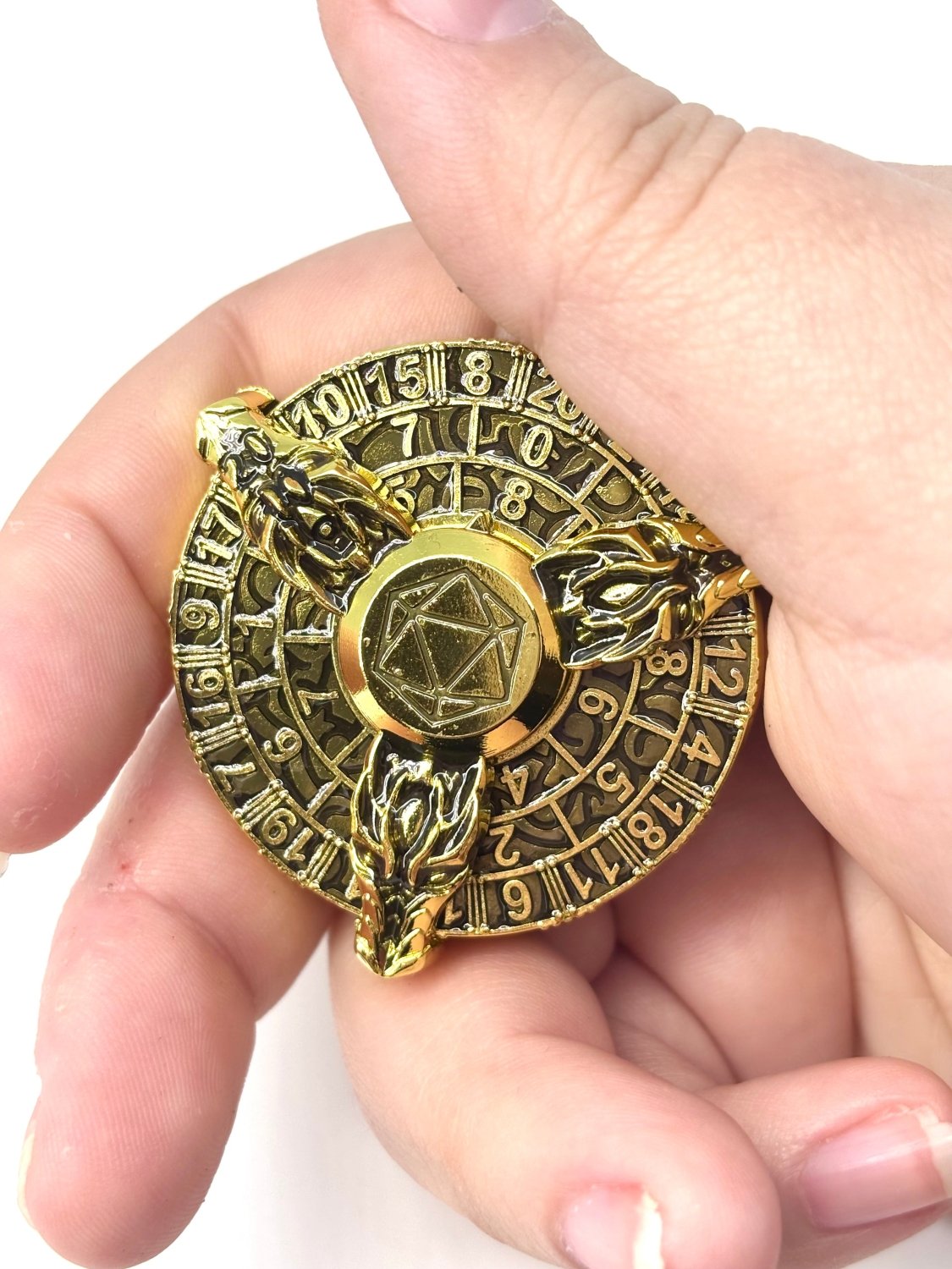 Sage's Draconic Conjuration Gilded Wyrm Dice Wheel - Sage's PortalDice Wheel