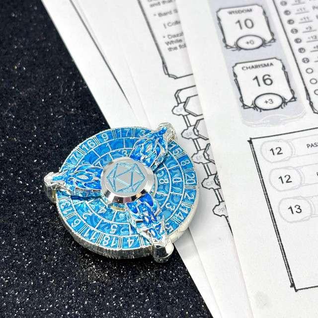Sage's Draconic Conjuration Ice Wyrm Dice Wheel - Sage's PortalDice Wheel