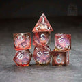 Sage's Dusk Souls Liquid Core Sharp Edge Resin Dice Set - Sage's PortalLiquid Core Dice Set