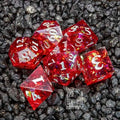 Sage's Exaltations - Phoenix's Rest Sharp Edge Resin Dice Set - Sage's PortalSharp Edge Resin Dice Set
