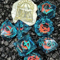 Sage's Eye of the Wild Beast Jiggling Liquid Core Polyhedral Dice Set - Sage's PortalLiquid Core Dice Set