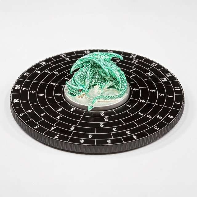 Sage's Green Dragon Dice Wheel - Sage's PortalDice Wheel