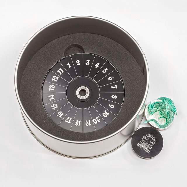 Sage's Green Dragon Dice Wheel - Sage's PortalDice Wheel