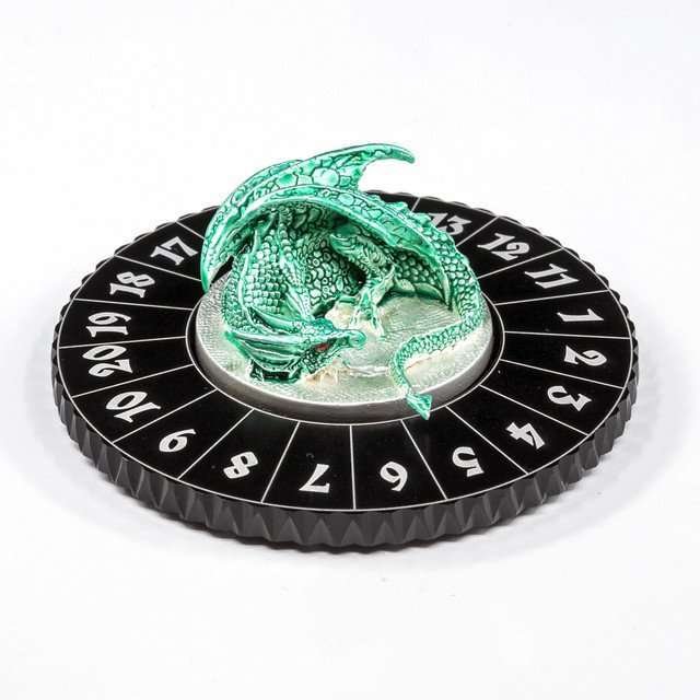 Sage's Green Dragon Dice Wheel - Sage's PortalDice Wheel
