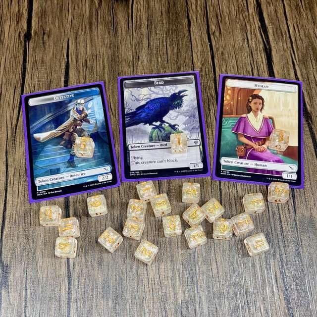 Sage's Incantations Lustrous Wish Resin D6 Dice 24 Piece Set - Sage's PortalResin Dice Set